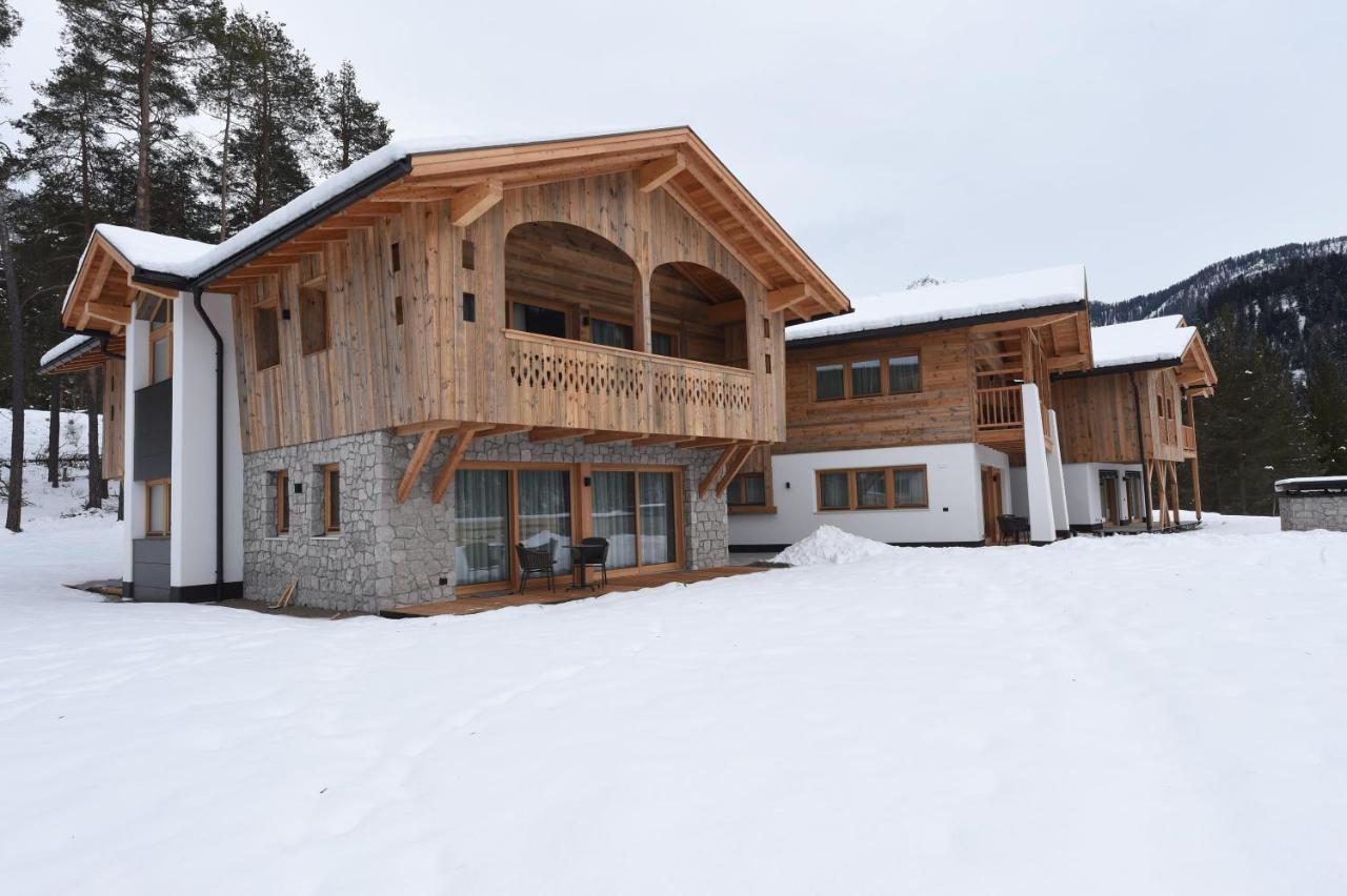 Les Ciases Chalets Dolomites St. Vigil Exterior foto