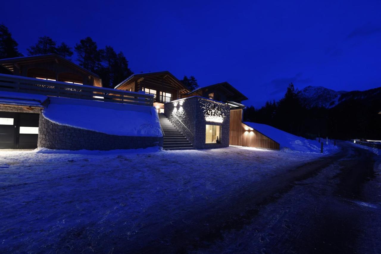 Les Ciases Chalets Dolomites St. Vigil Exterior foto