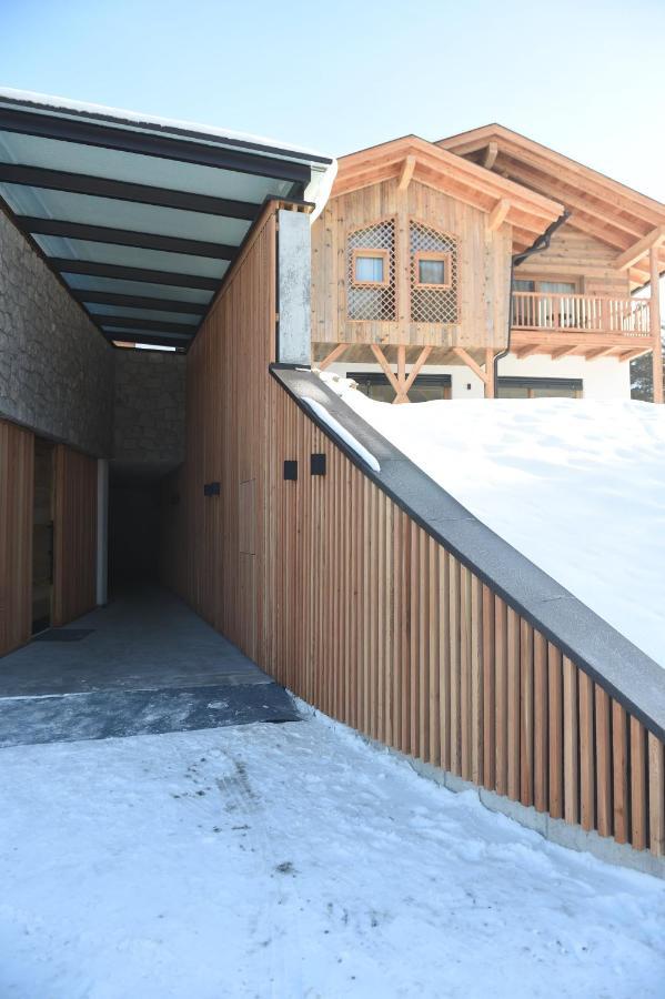 Les Ciases Chalets Dolomites St. Vigil Exterior foto