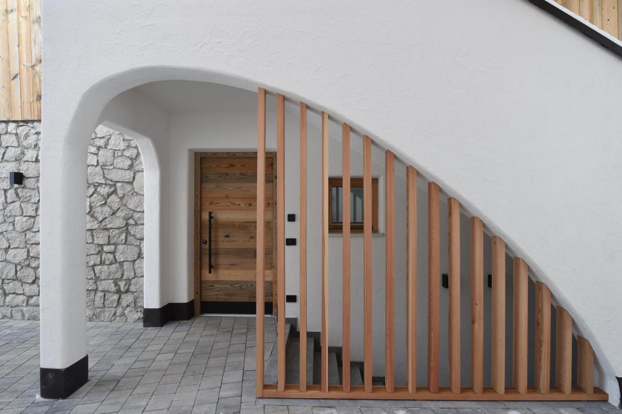 Les Ciases Chalets Dolomites St. Vigil Exterior foto
