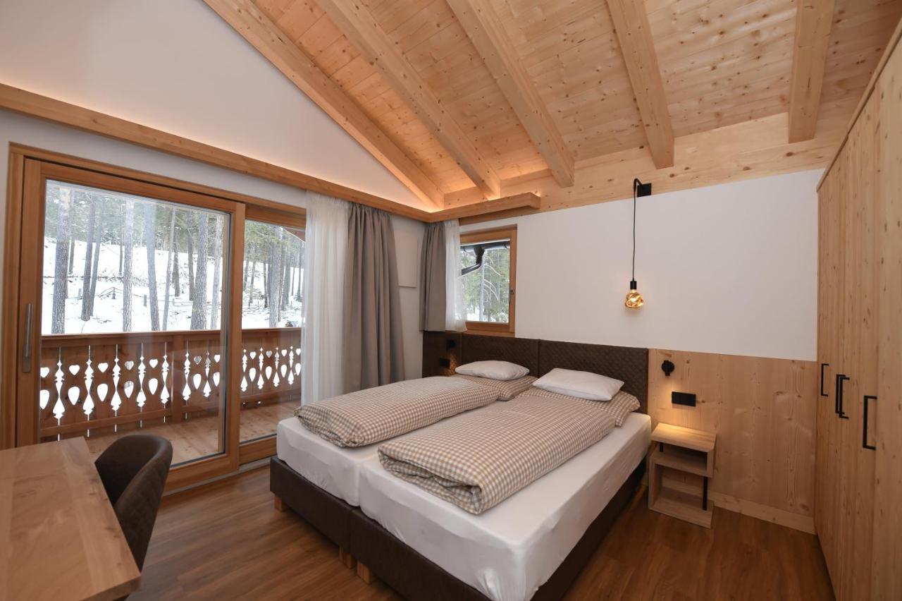Les Ciases Chalets Dolomites St. Vigil Exterior foto